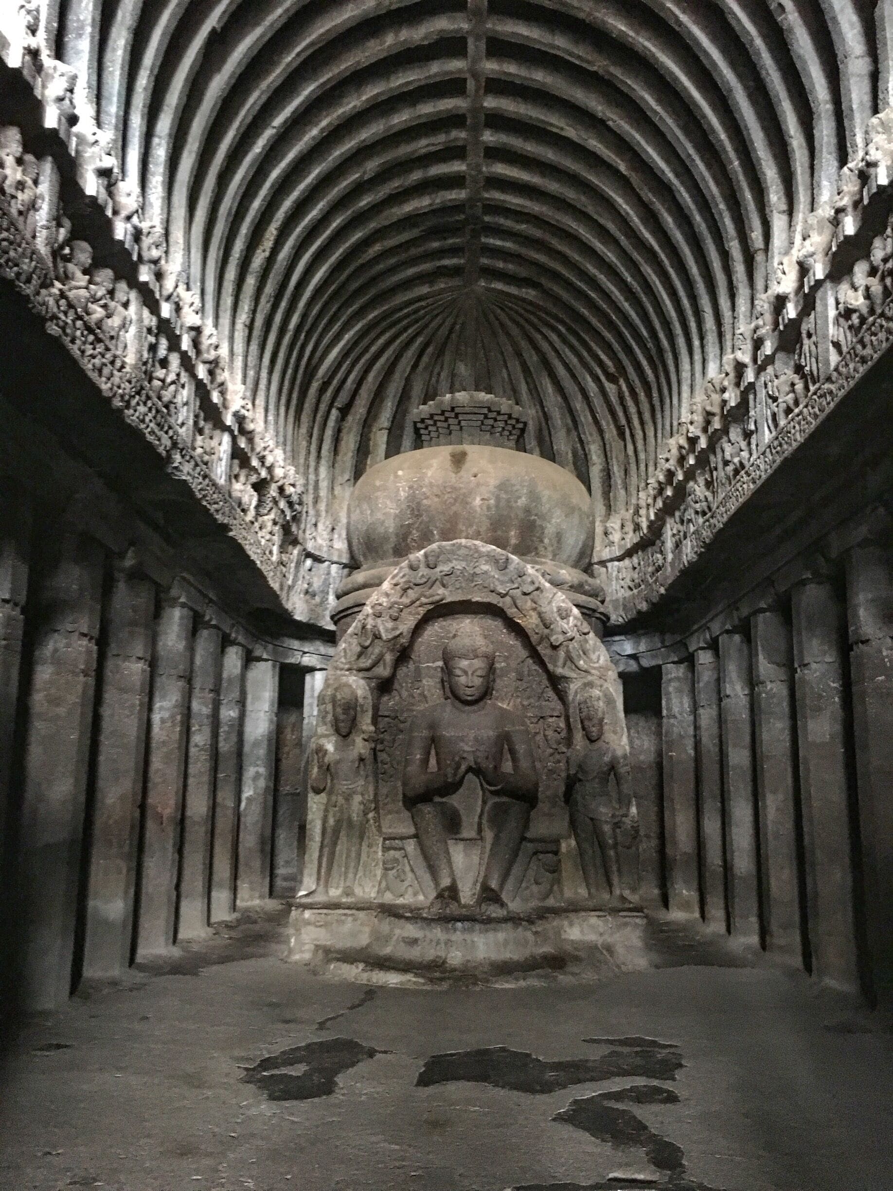 Ellora Caves - Aurangabad.
Aprox 1400 years old. 
Incredible place - all carved out of solid rock! 