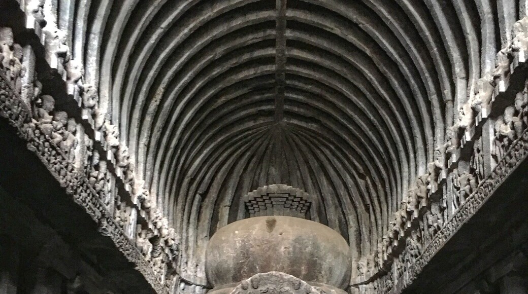 Ellora Caves - Aurangabad.
Aprox 1400 years old.
Incredible place - all carved out of solid rock!
