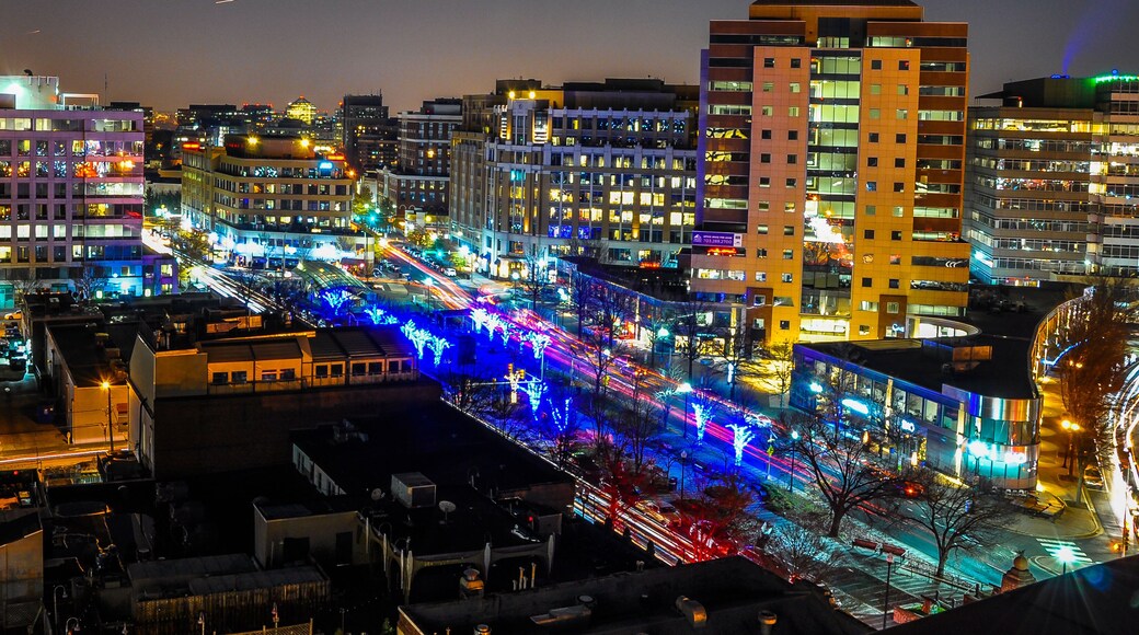Supermoon over Clarendon