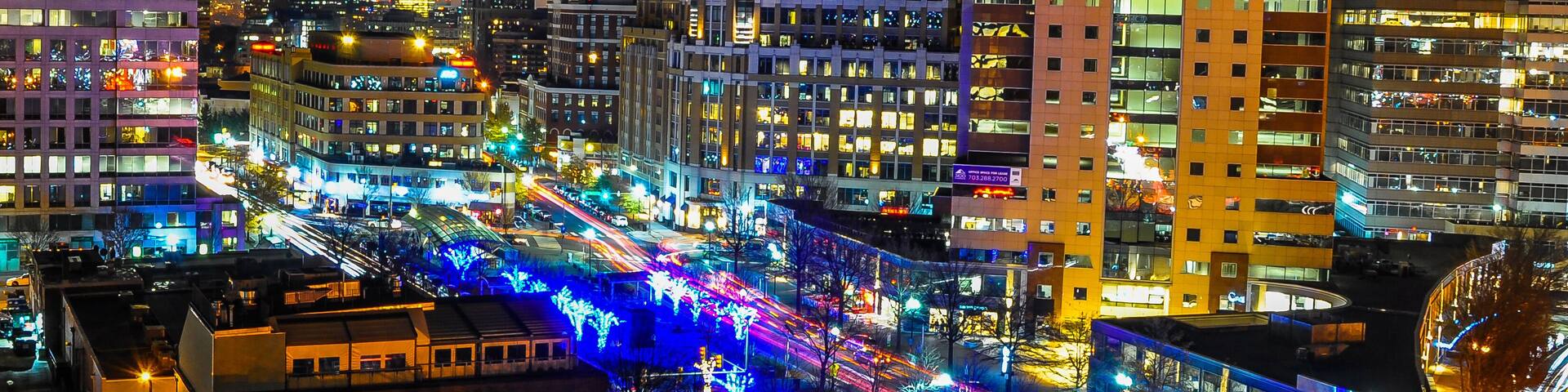 Supermoon over Clarendon