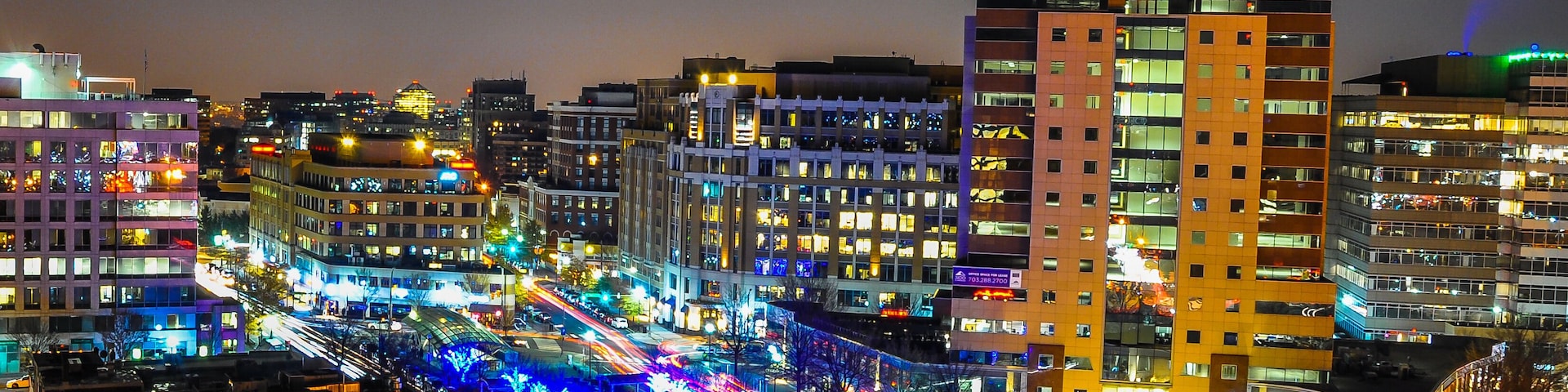 Supermoon over Clarendon