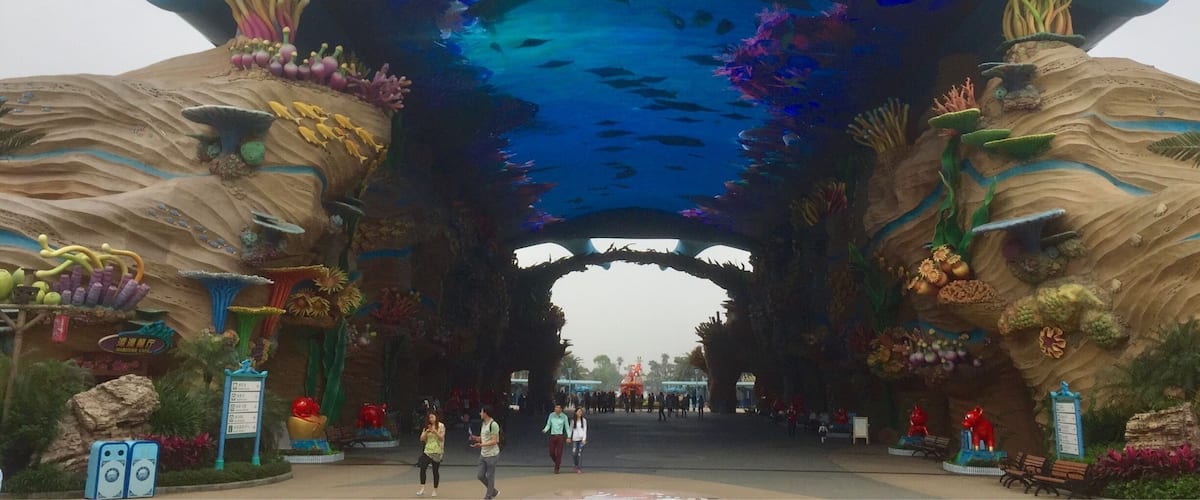 Giant stink way entrance in Ocean Kingdom Guangzhou,China
#LifeAtExpedia #OceanKingdom #Manmade