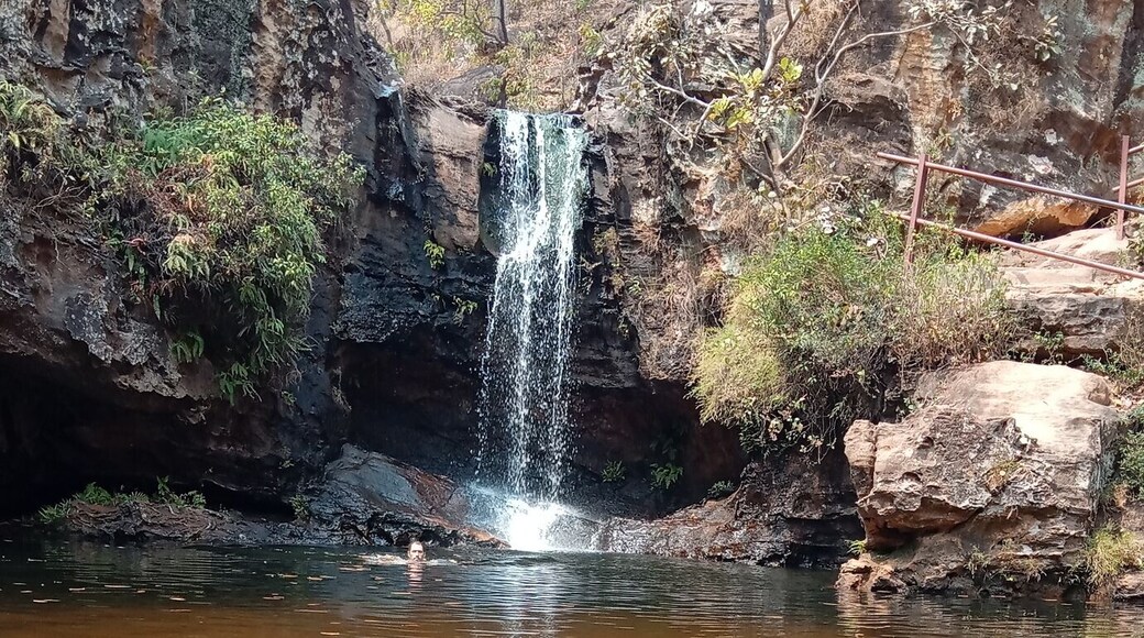 Natural swimming pool. Pachmarhi, Satpura range