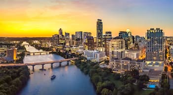 Austin Skyline in the evening