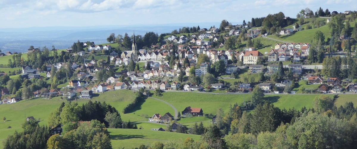 Rehetobel, view from Wald
