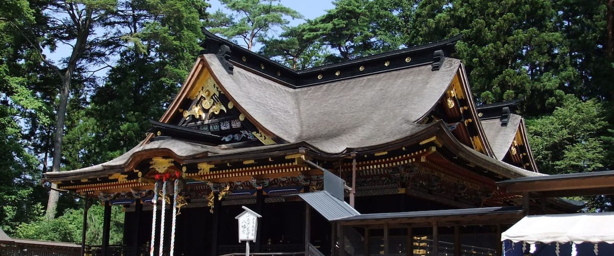 Ōsaki Hachiman shrine in Sendai-shi, Miyagi Prefecture.