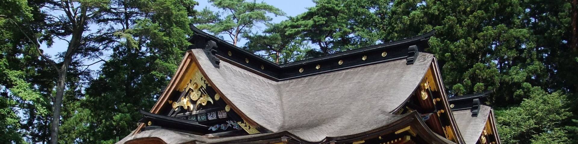 Ōsaki Hachiman shrine in Sendai-shi, Miyagi Prefecture.
