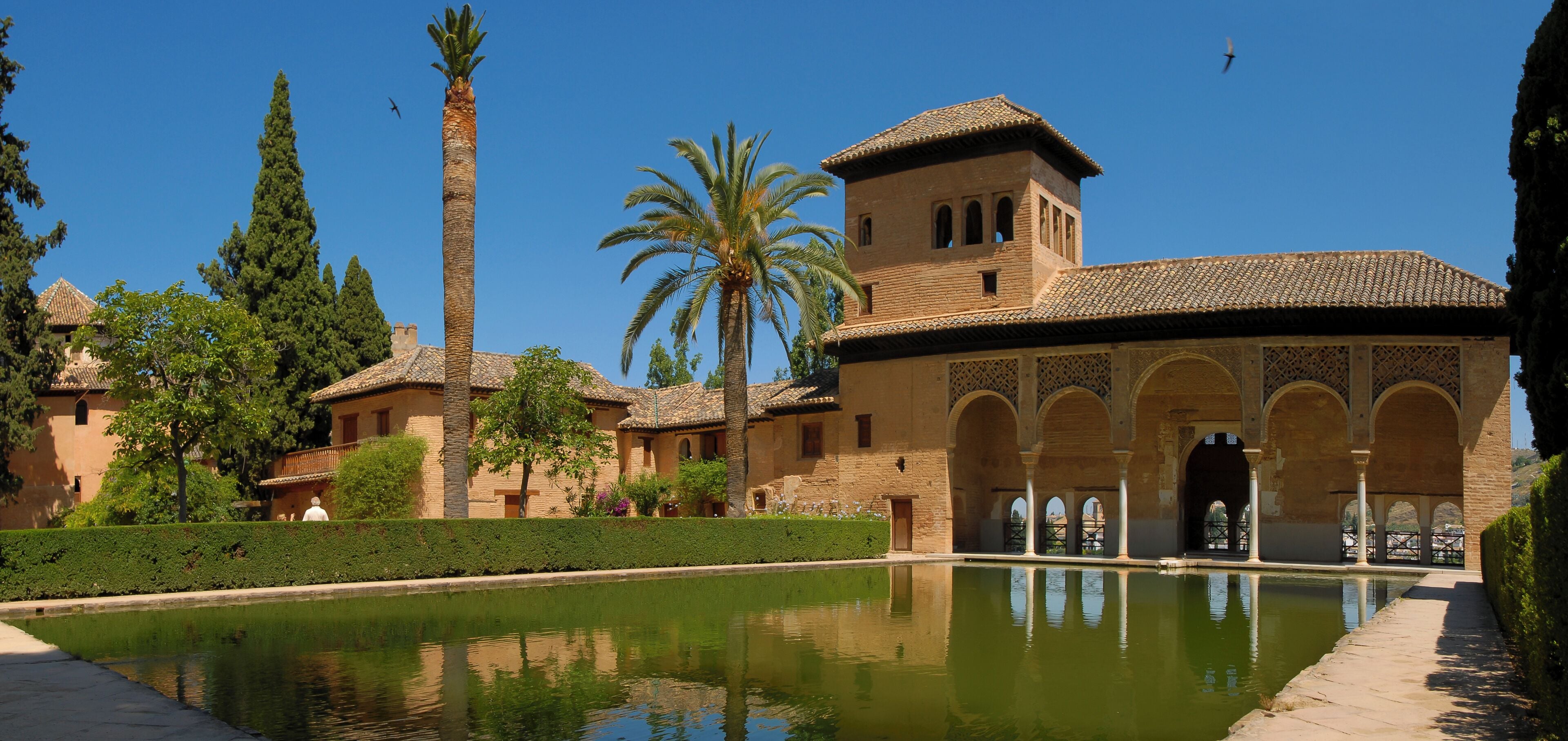 El Partal in Alhambra palace in Granada