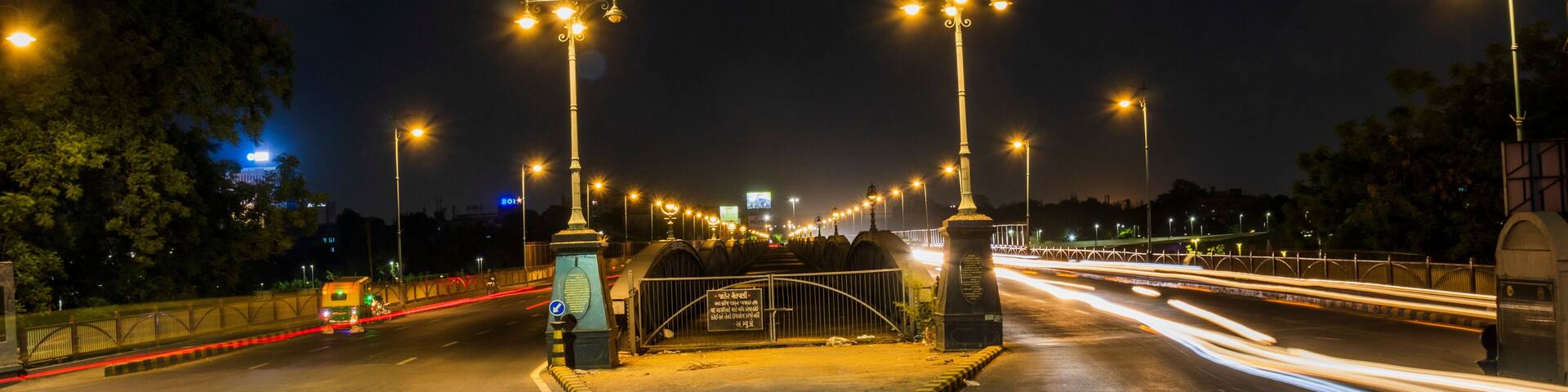 Ellis bridge in Ahmedabad, Gujarat