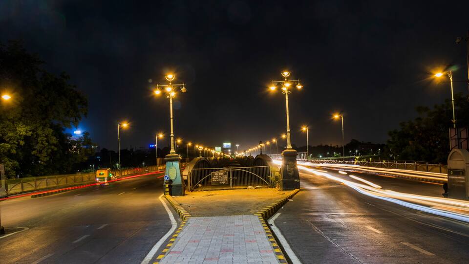 Ellis bridge in Ahmedabad, Gujarat