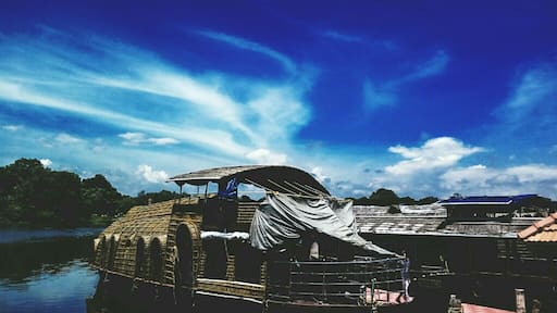 Boat is waiting for passengers..