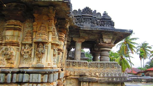The Hoysala Temple at Mosale, Karnataka, India