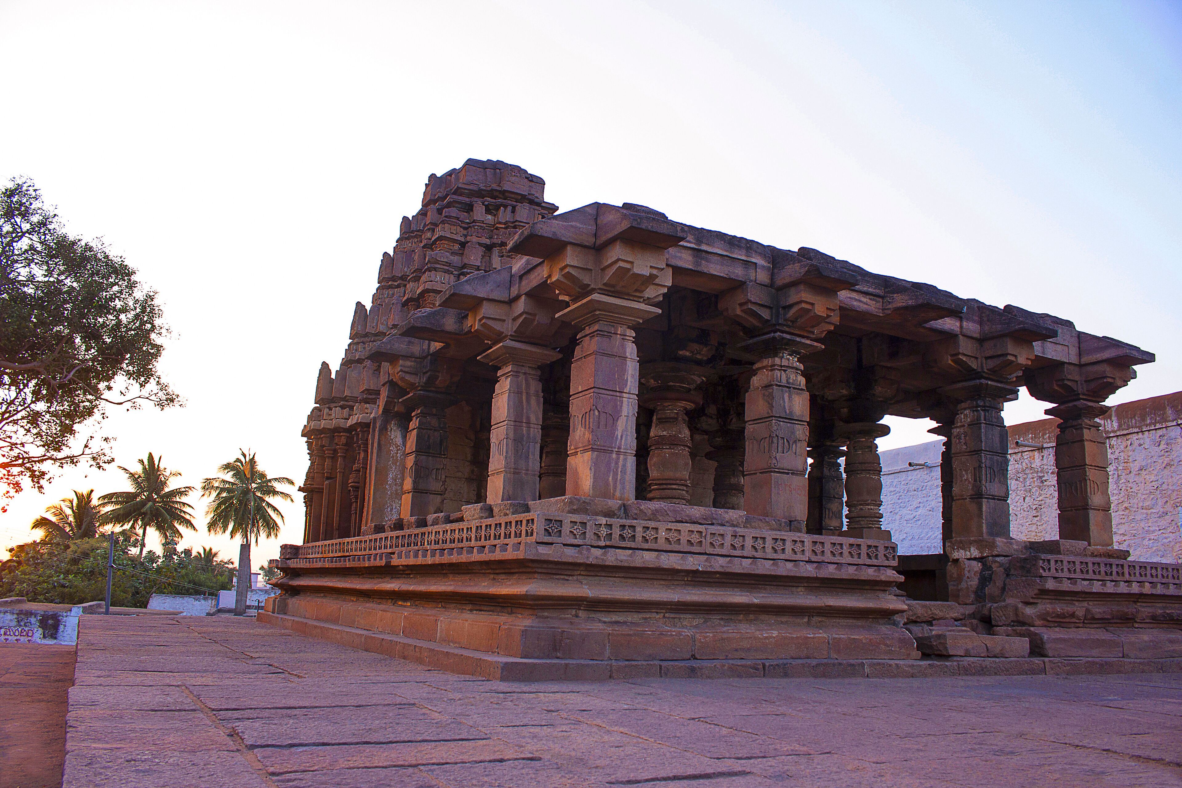 Yellamma Temple façade, Badami, Karnataka