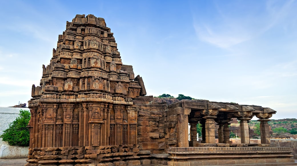 Ancient Yellamma temple at Badami, Karnataka, India