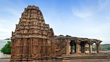 Ancient Yellamma temple at Badami, Karnataka, India
