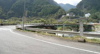 県道29号線 関の沢橋旧橋(新・関の沢橋の竣工により撤去)