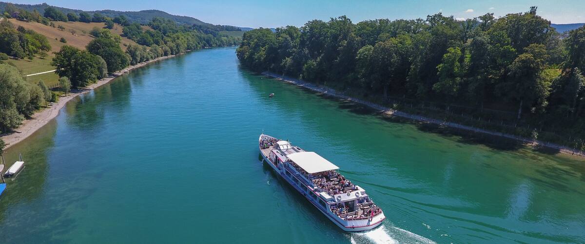 Switzerland, Canton of Schaffhausen, aerial views of Dörflingen