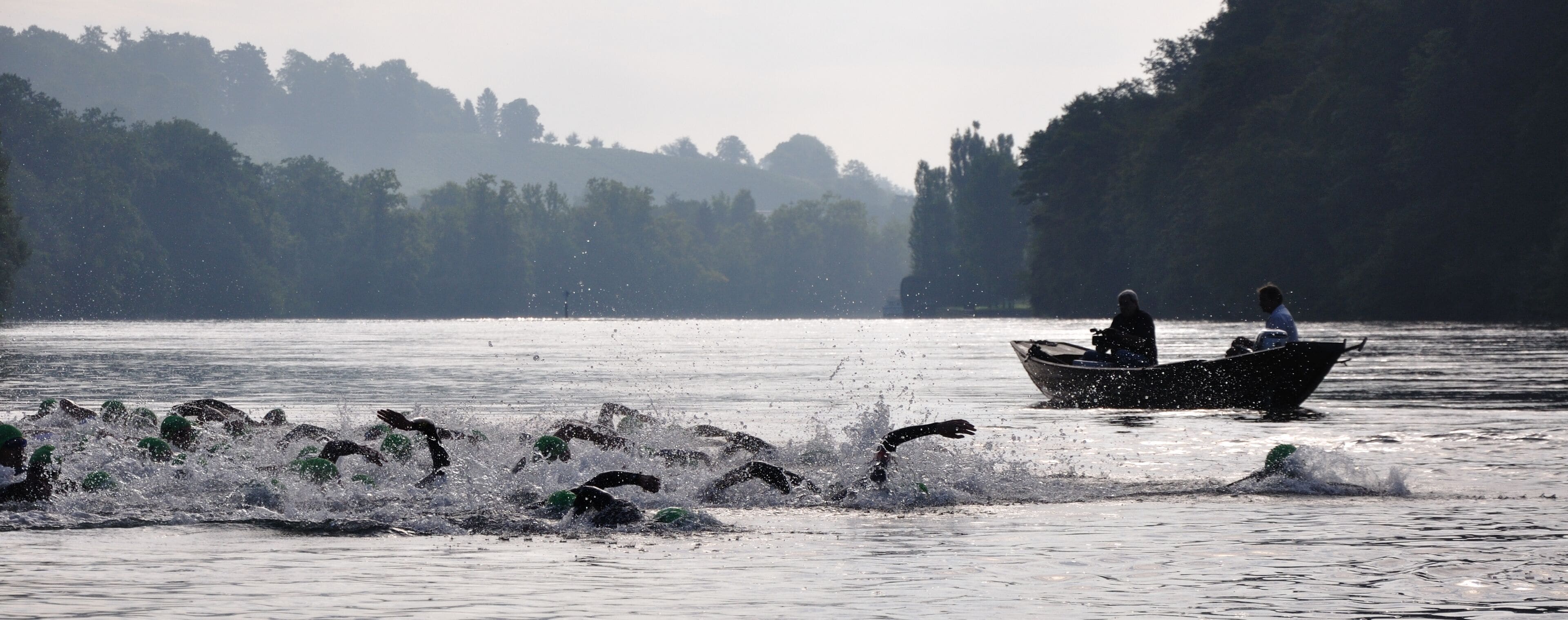 Switzerland, Canton of Schaffhausen, start of the second group for the short distance