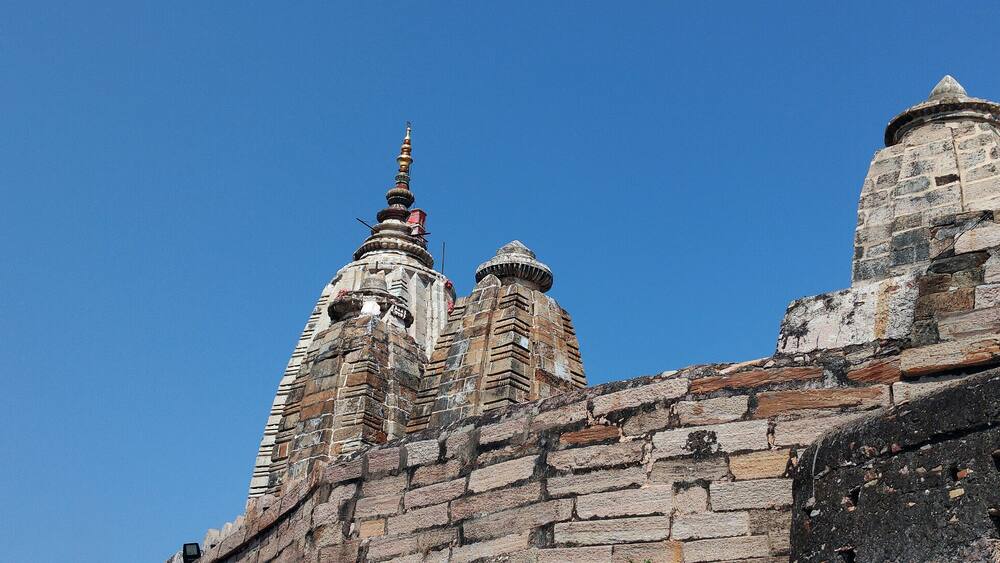 Ram Mandir Temple on Ramtek Gad, district Nagpur, Gad Maharashtra, India