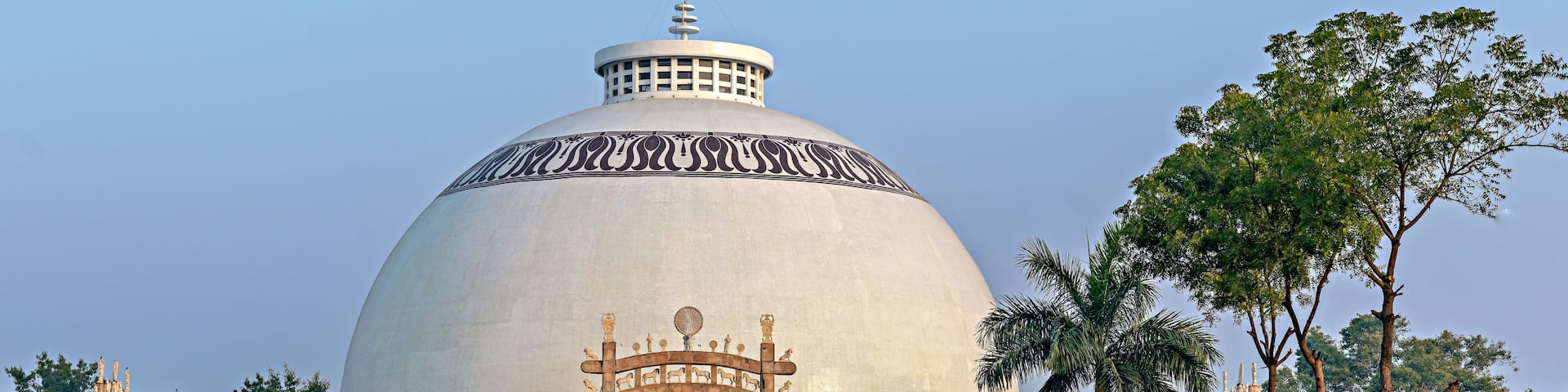 Deekshabhoomi is a sacred monument of 'Navayana' Buddhism located at Nagpur city in Maharashtra state of India