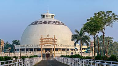 Deekshabhoomi is a sacred monument of 'Navayana' Buddhism located at Nagpur city in Maharashtra state of India