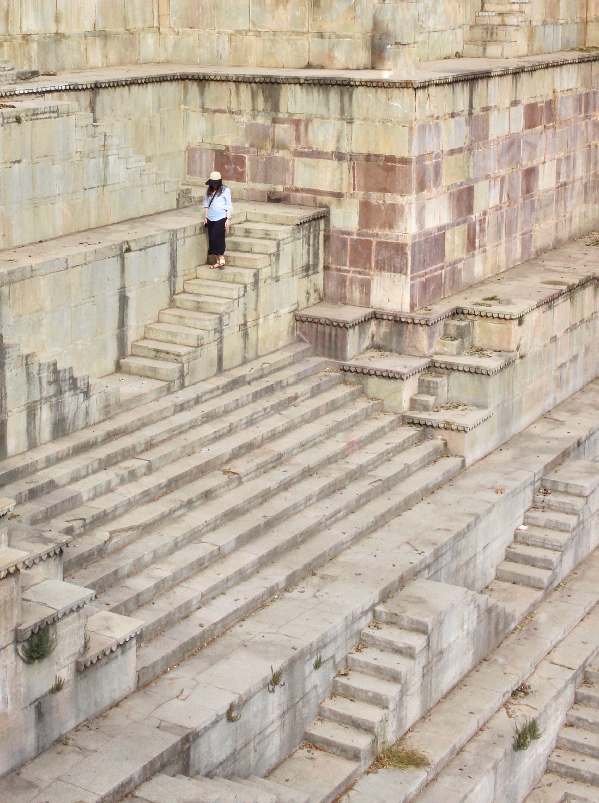 The ancient step wells of Bundi, India. #culture
