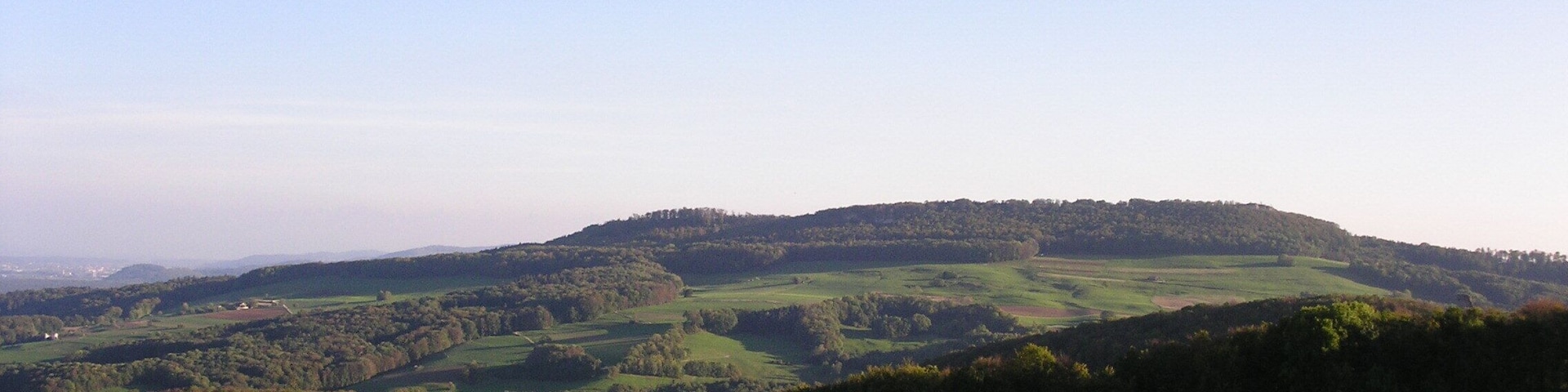 Oberhalb Thalheim, Blick auf Gisiflue
