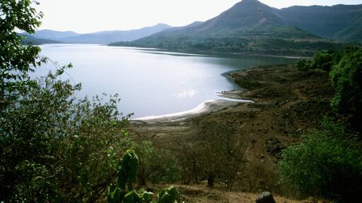 A Landscape Near Mulshi Lake, Pune, Maharashtra, India