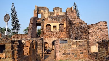 Rani Chennamma Fort ruins, Kittur, Karnataka State, India.