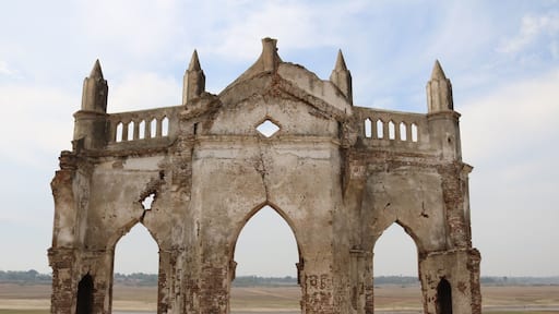 India is a land of diversity and also a country that has not showcased so many of its important, interesting and unique landmarks. This abandoned church for example is located in Karnataka and is somewhere in the middle of a village. It was built by French missionaries in the 19th century but was abandoned after the construction of the Hemavati Dam and Reservoir. What's remarkable about this site is that church is submerged in rainwater in the monsoons and its popularity has been on an upward trend mostly by word of mouth from lads who take off on weekend adventures to explore places that are off the beaten path.