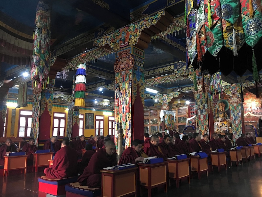 Tibetan Menri Monastery
