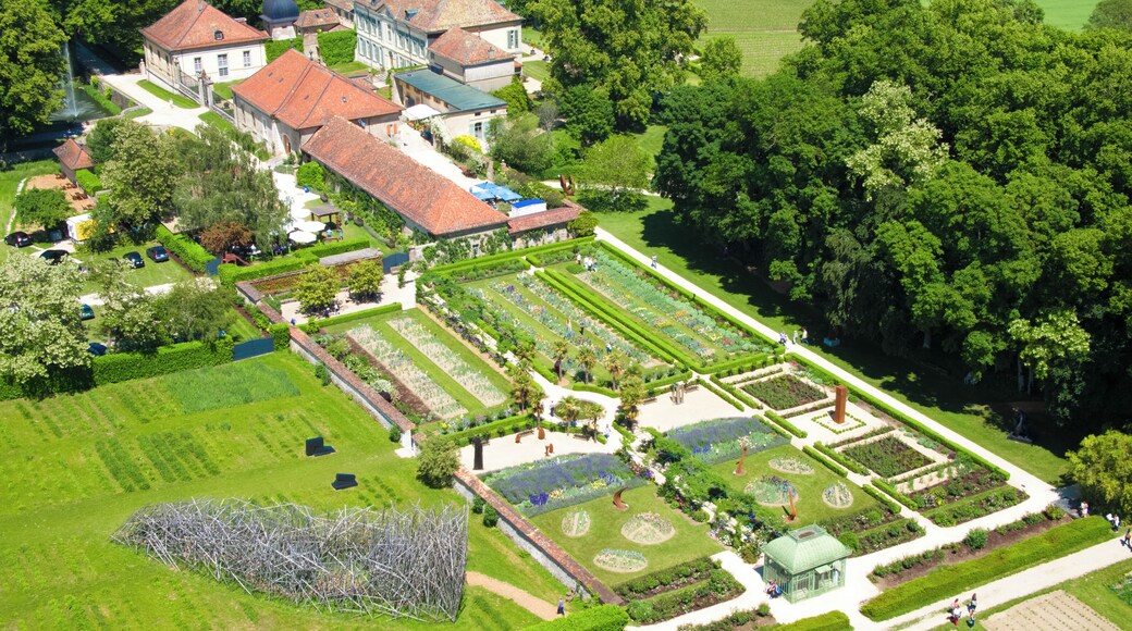Vus panoramique sur le domaine du Château de Vullierens