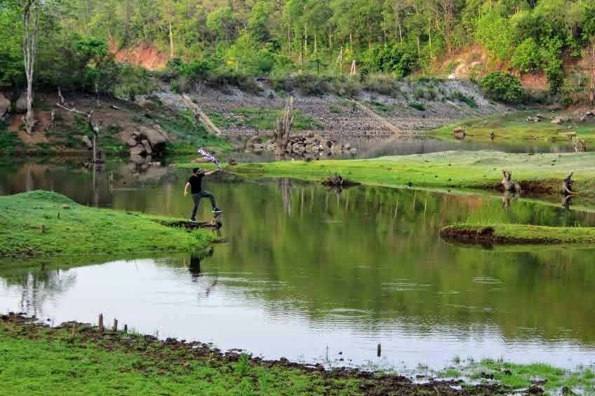 Stop and see the beauty of the bupathi palem reservoir