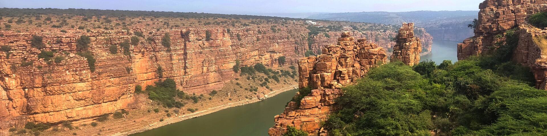 Grand canyon in Gandikota, Andhra Pradesh, India