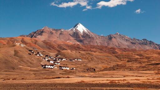It is a small village situated 14,000 feet above sea level in Spiti Valley. Langza is also considered as one of the highest villages in the world connected with motorable road after Komic. Hatt off to the road department for connectivity at such great heights. #StunningStructures