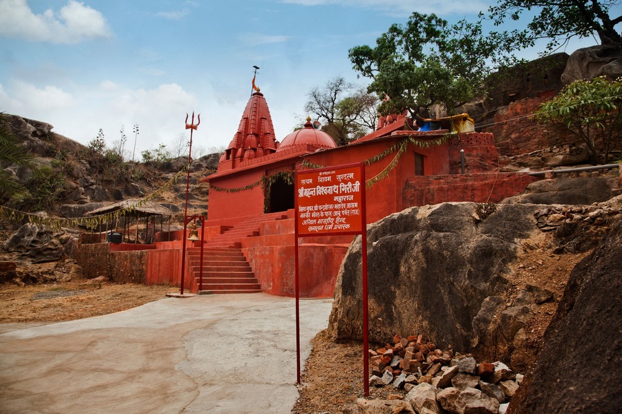 Hindu temple at Mount Abu, Sirohi District, Rajasthan, India