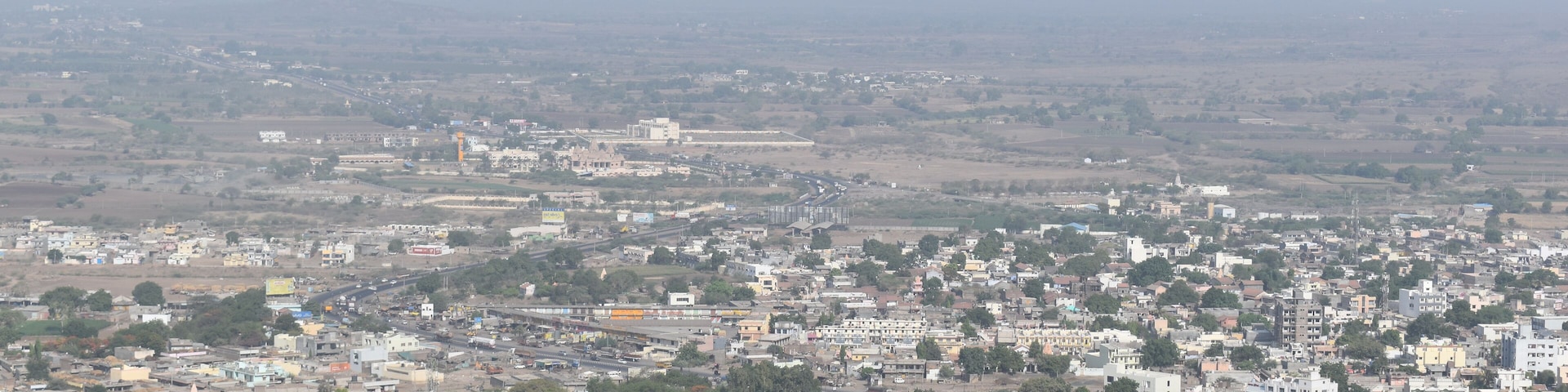 Chotila Town view from Chotila Hill; Shutterstock ID 1548526994; Purchase Order: SP-2617; Order Number: CSC Image Research