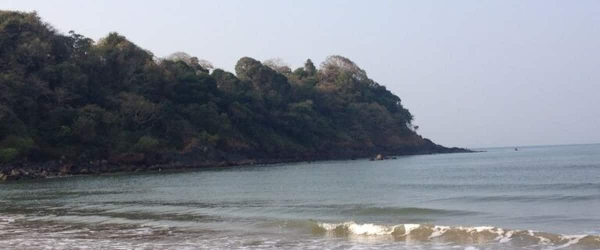 Canacona is an administrative region in south Goa, in India. Canacona's beach belt, 'discovered' by tourism only after the 1990s, is among the most scenic. Palolem is a milder recreation of an east-meets-west Goan beach, with a rich variety of exotic food. Canacona is one part of Goa where hillocks jut out almost directly into the sea. Villages are tucked away in low-lying areas, which are carpeted by a sea of green-topped coconut trees. Until foreign migration and tourism came to this area, the coconut tree was the means by which many eked a living, apart from fishing.