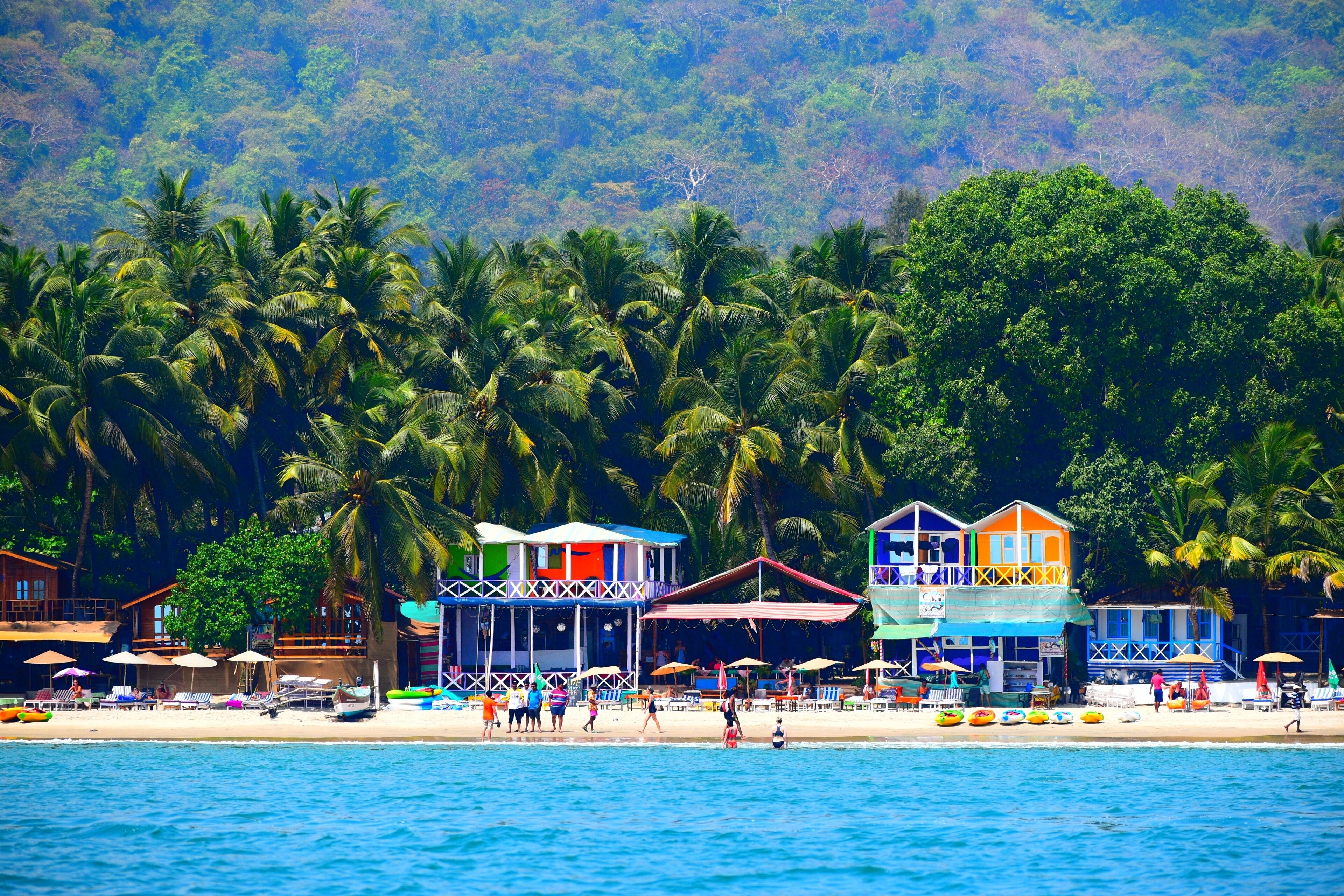 An amazing beach in South Goa that looks absolutely picturesque