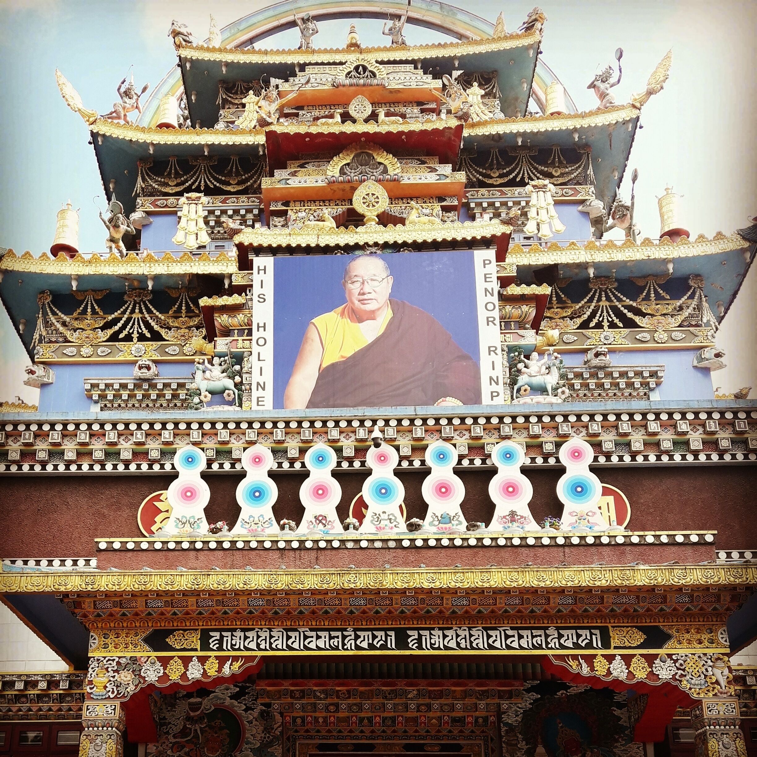 Namdroling Monastery also locally known as the “Golden temple”, situated over a small hill settlement called “Bylakuppe” is one of the largest teaching center of Tibetan Buddhism in the world near KushalNagar, Madikeri in Karnataka.

#trover #goldentemple #bylakuppe
#peaceful
#buddhism
#coorgdiaries 
