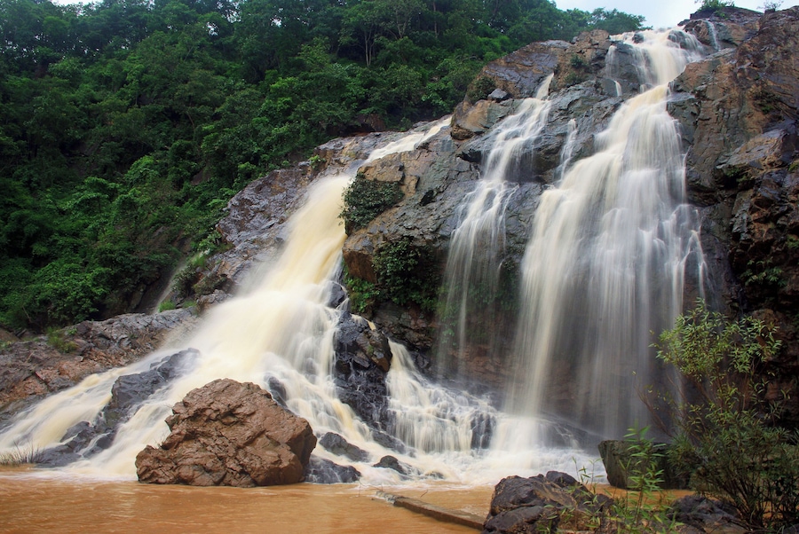View of hirni waterfalls, Jharkhand