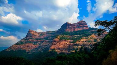 Raigad fort in maharashtra in india