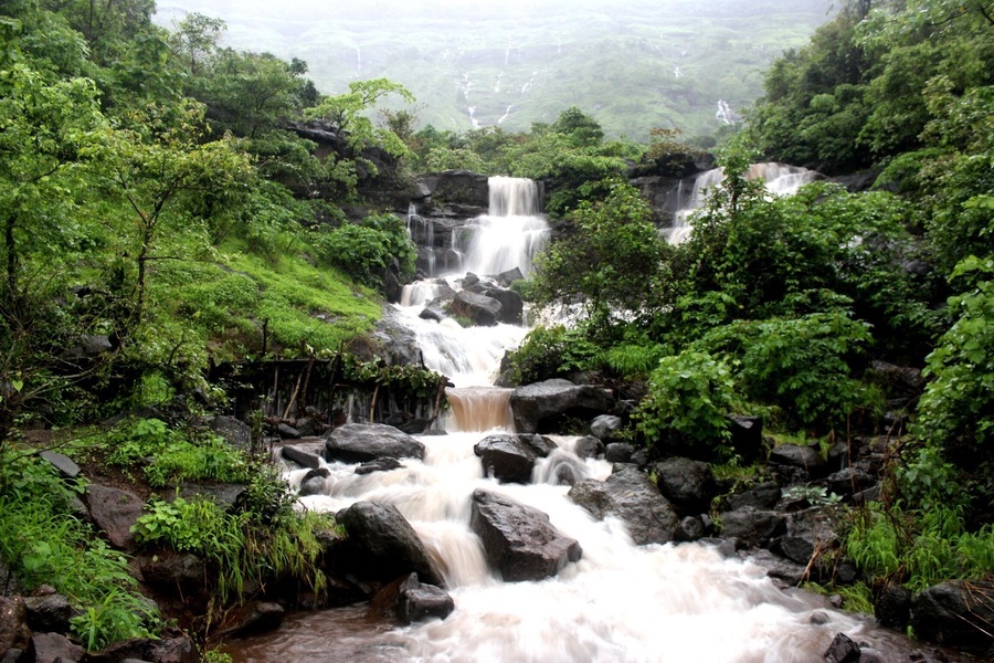 Sondai, a relatively less known popular fort is within reach.This is a central location for trekkers to visit places like Rajmachi, Peth, Songir, Peb, Irshalgad, Bhivgad, Dhak and Bhimashankar. Sondai, a relatively less known popular fort is also within reach. This fort is a part of the Matheran range. Though it does not have any structural remnants, the scenic views it offers and the final 15ft of rock patch makes it a thrilling experience. This fort was supposedly built as a watch Tower.