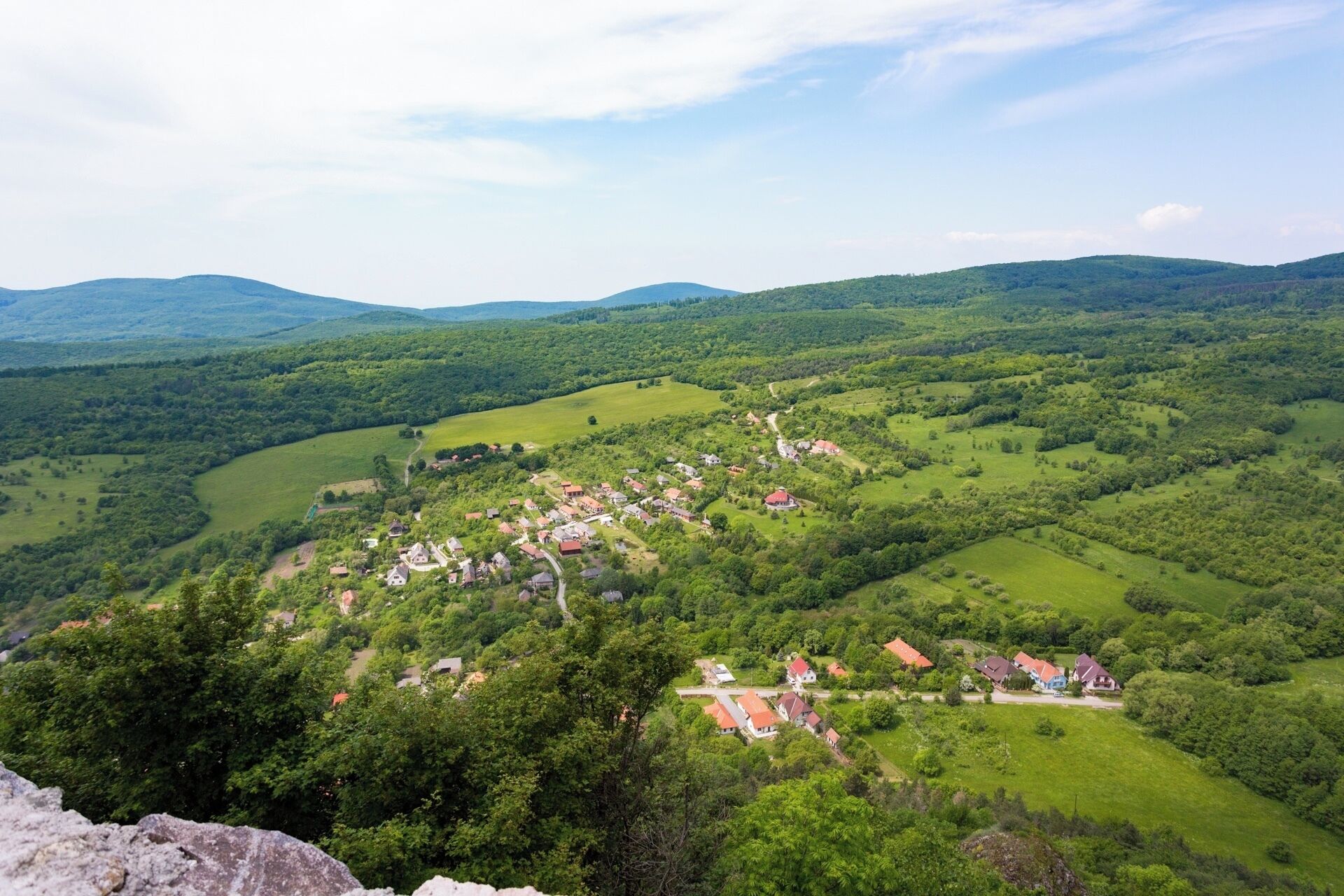 #Mountains

The view to north-northwest from Castle of Füzér.