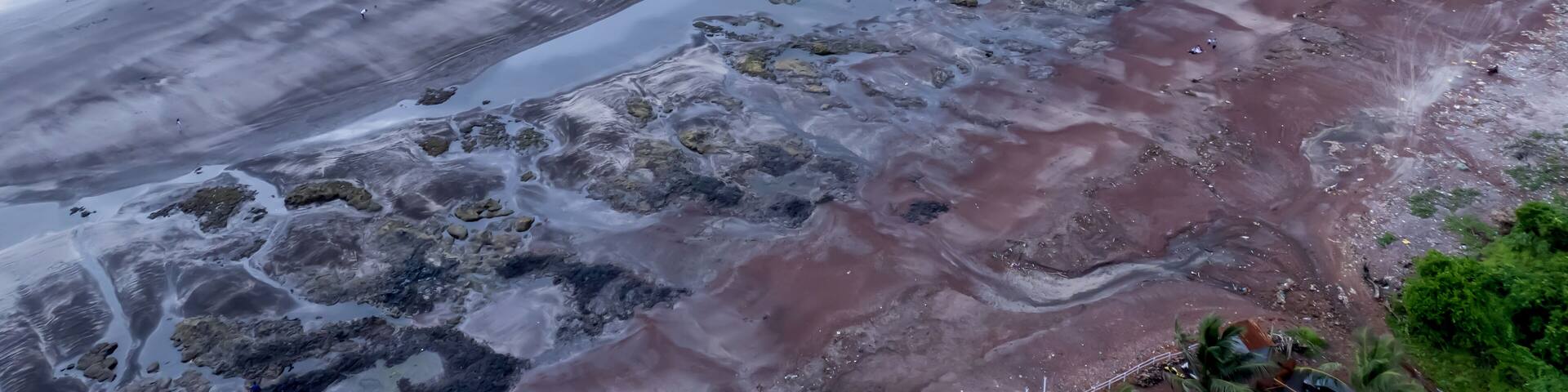 Aerial footage of Ladghar beach at Dapoli, located 200 kms from Pune on the West Coast of Maharashtra India.