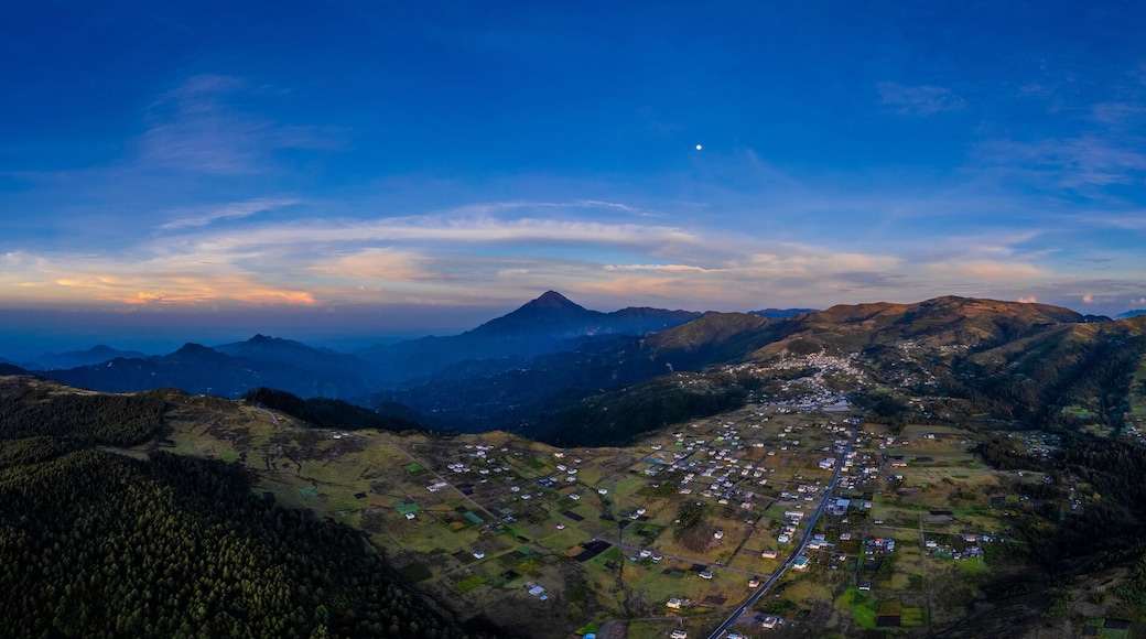 panoramic view at San Marcos, Guatemala.