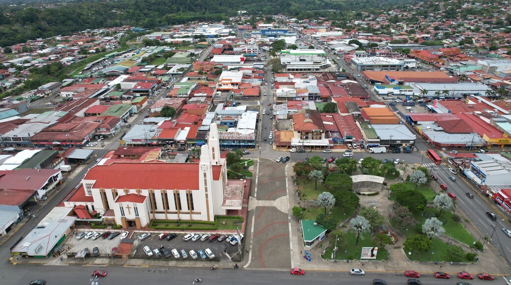 Aerial View of Perez Zeledon, San Isidro del General, Costa Rica