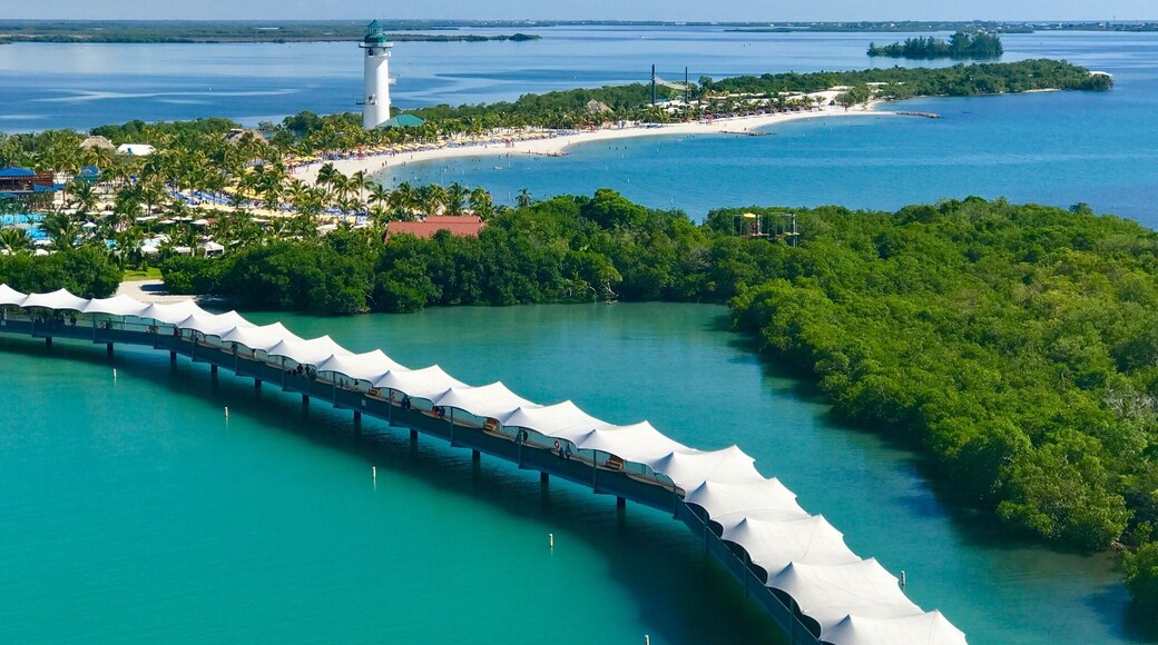 Private island in southern Belize 🇧🇿 - zip line from the top of the lighthouse plus a blue morpho butterfly 🦋 house
#AboveItAll
#Belize #HarvestCaye