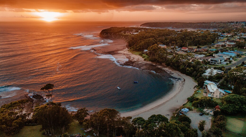Sunrise at Mollymook beach Ulladulla