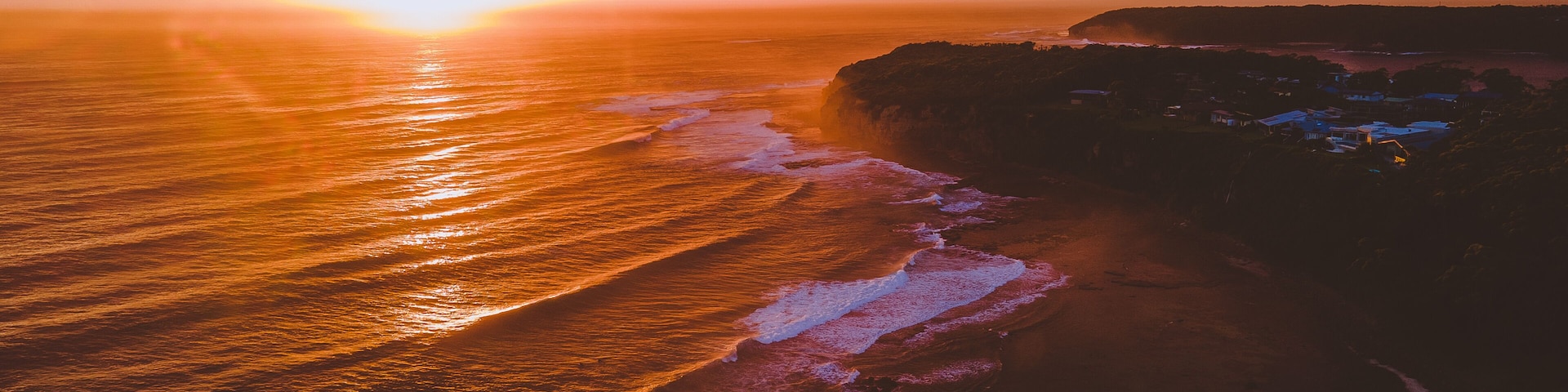 Sunrise at Mollymook beach Ulladulla